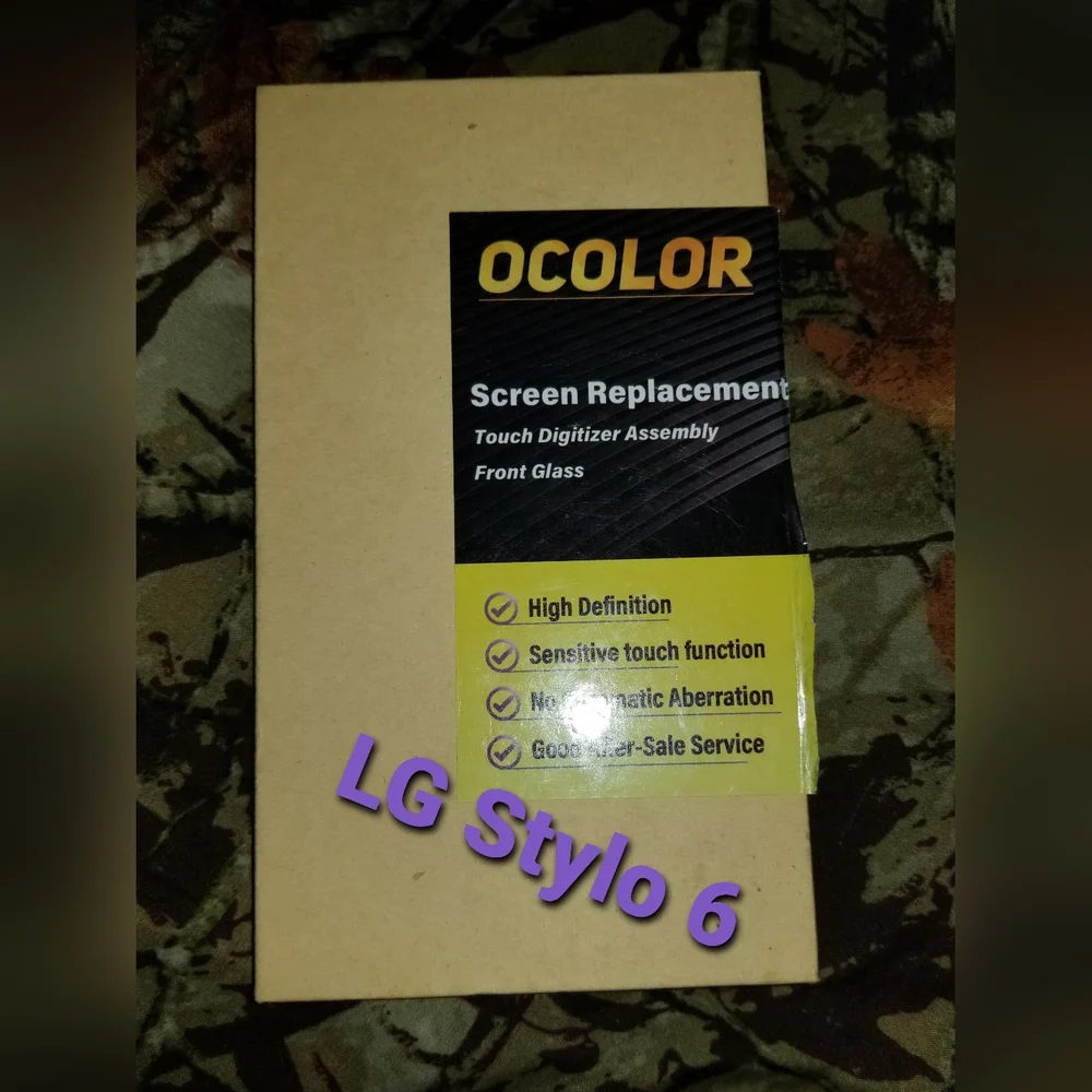 NWT OCOLOR Screen Replacement Touch Digitizer Assembly Front Glass LG Stylo 6